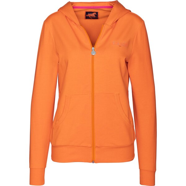 RIDE now Funktions-Sweatjacke orange flame | M