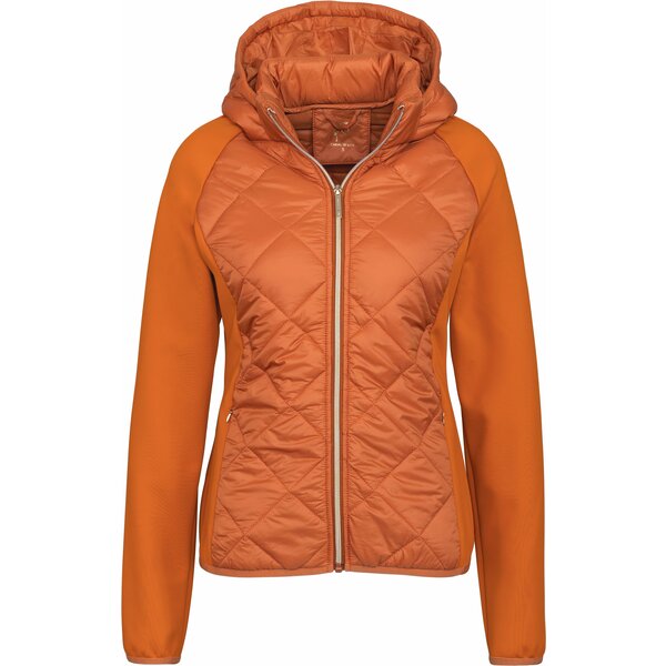 Cheval de Luxe Materialmix-Jacke Chartres rust | XS