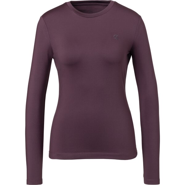 Cheval de Luxe Langarmshirt velvet plum | S