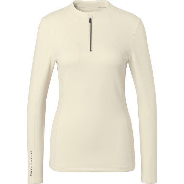 Cheval de Luxe Funktionsshirt almond milk | S