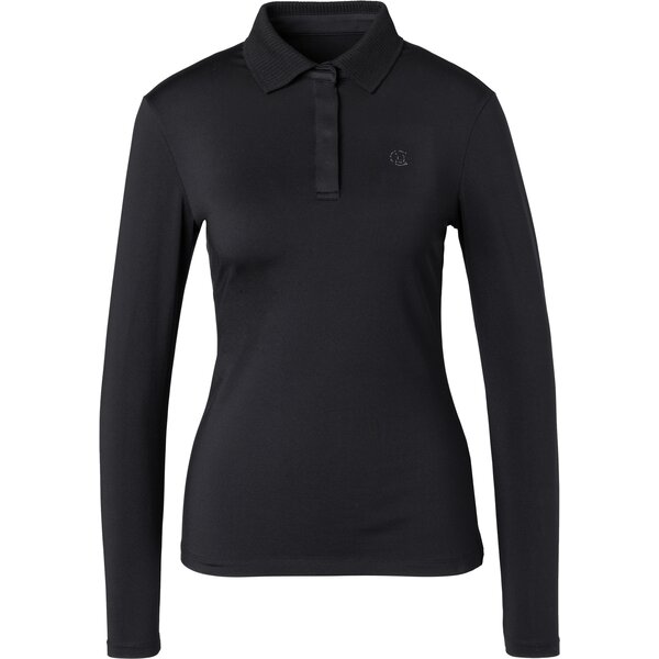 Cheval de Luxe Funktions-Poloshirt black | XS