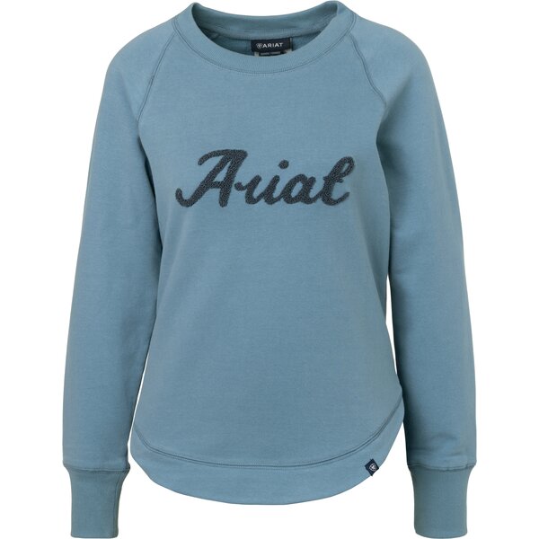 ARIAT Sweatshirt Benicia cerulean | XS