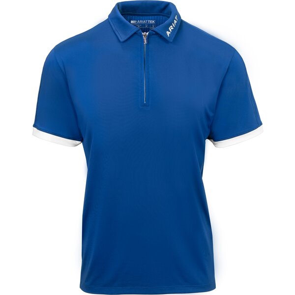 ARIAT Poloshirt Bandera blue | XS