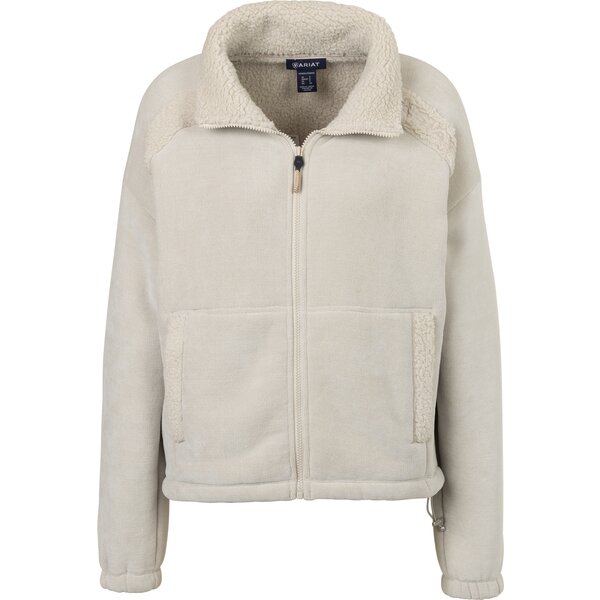 ARIAT sweatshirt Lafayette Full Zip pelican | XS