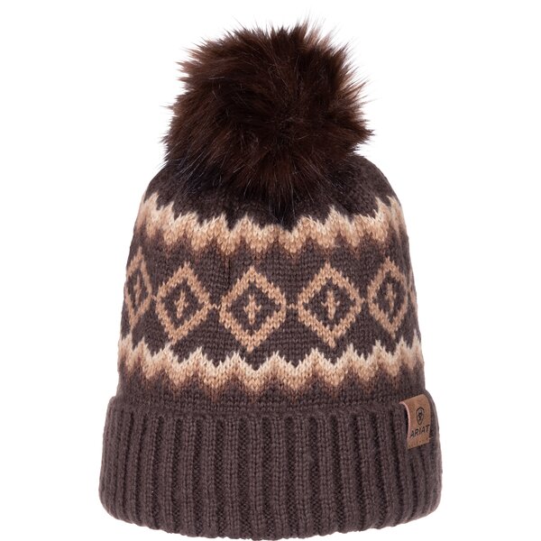 ARIAT beanie Bristol brown | one size