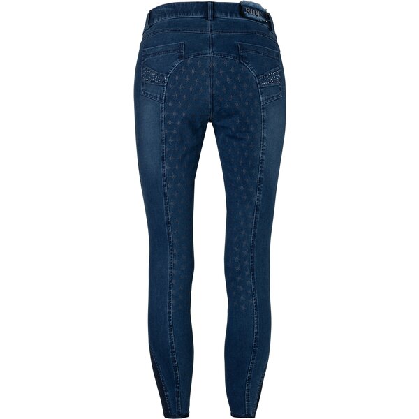 RIDE now grip jeansrijbroek met full-grip zitvlak 