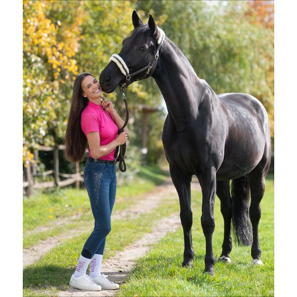 RIDE now grip jeansrijbroek met full-grip zitvlak 