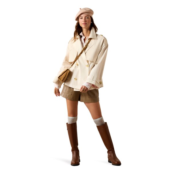 ARIAT korte trenchcoat Staunton Jacket 