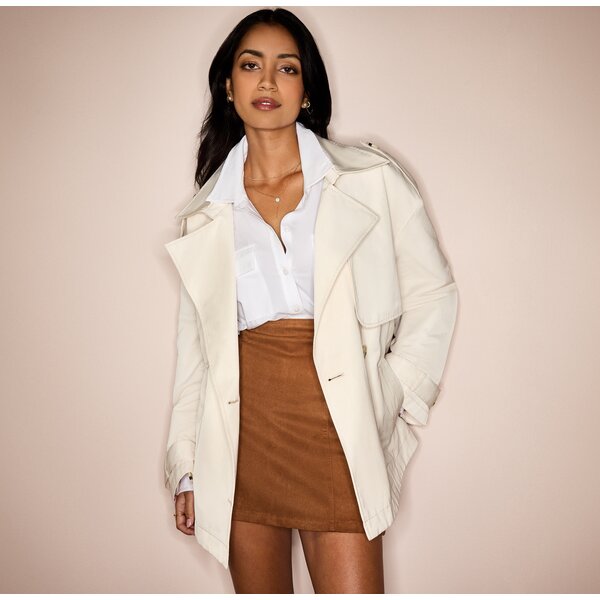 ARIAT korte trenchcoat Staunton Jacket 