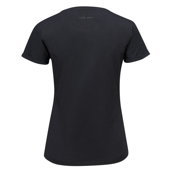 RIDE now T-shirt met paardenhoofd-borduursel 