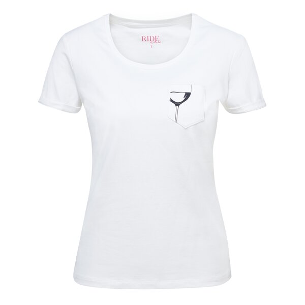 RIDE now T-shirt met opdruk 