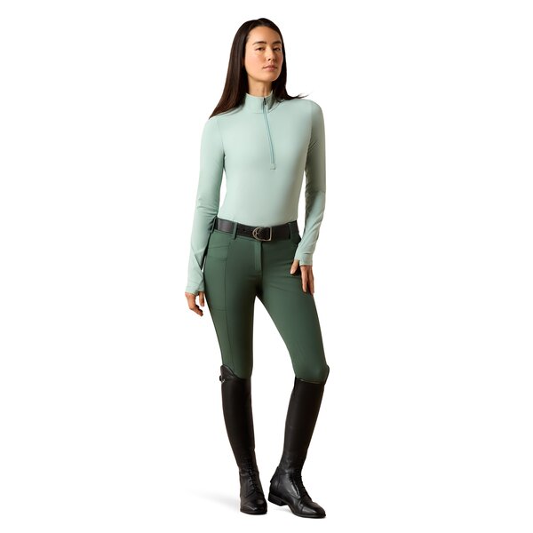 ARIAT 1/2 zip baselayer Solveil blue surf | S