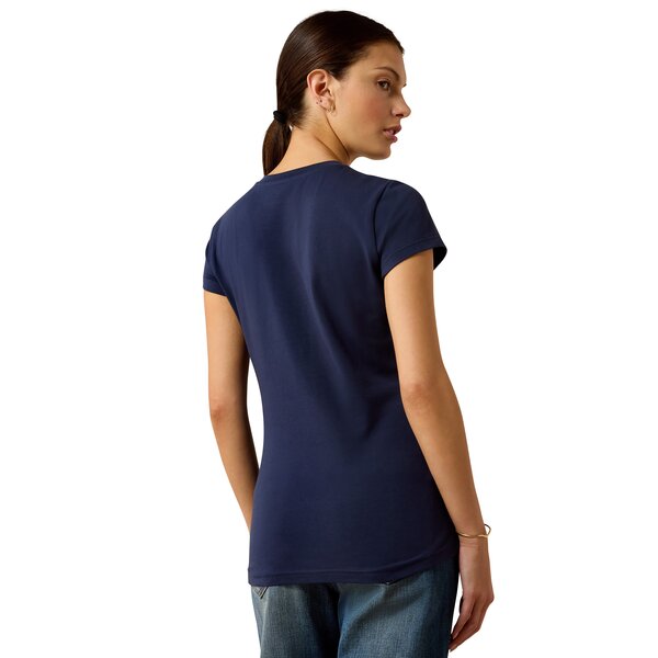 ARIAT T-shirt Vertical-Logo Tee voor dames 