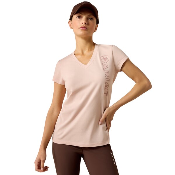 ARIAT T-shirt Vertical-Logo Tee voor dames 