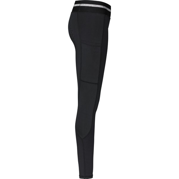 black forest kids grip-rijleggings met full-grip zitvlak black | 104