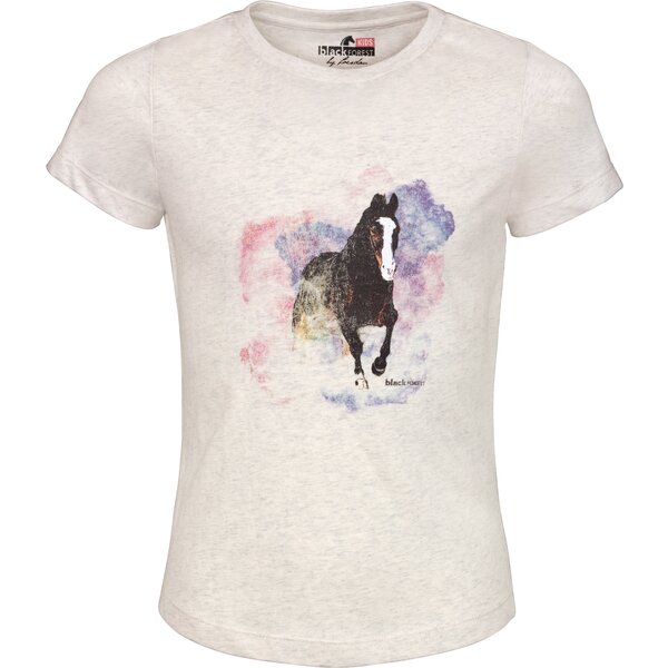 black forest kids T-Shirt mit Pferde-Print 