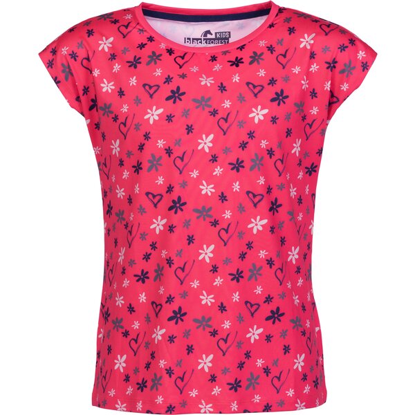 black forest kids Funktions-T-Shirt red berry | 110-116