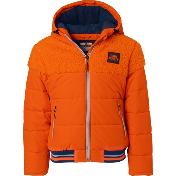 black forest kids Steppjacke red orange | 146/152