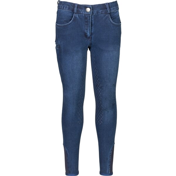 black forest kids jeans-rijbroek met full-grip zitvlak 