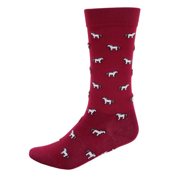 black forest kids kinderkniekousen met paarden-all-overprint 