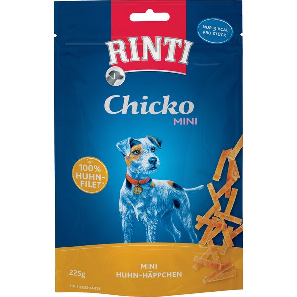 RINTI Snack Extra Chicko Mini XS 80 g | Huhn-Käse