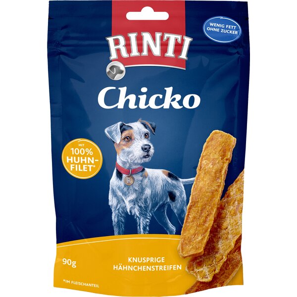 RINTI Fleischstreifen Extra Chicko 90 g | Huhn