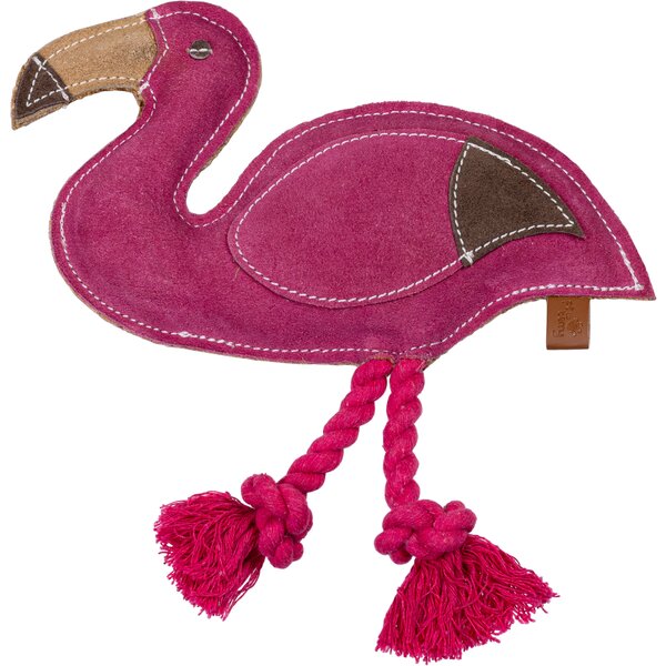 pawberry leren speelgoed Baku flamingo