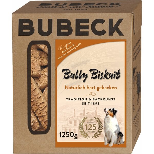 BUBECK Hundekuchen Bully Biskuit 1250 g