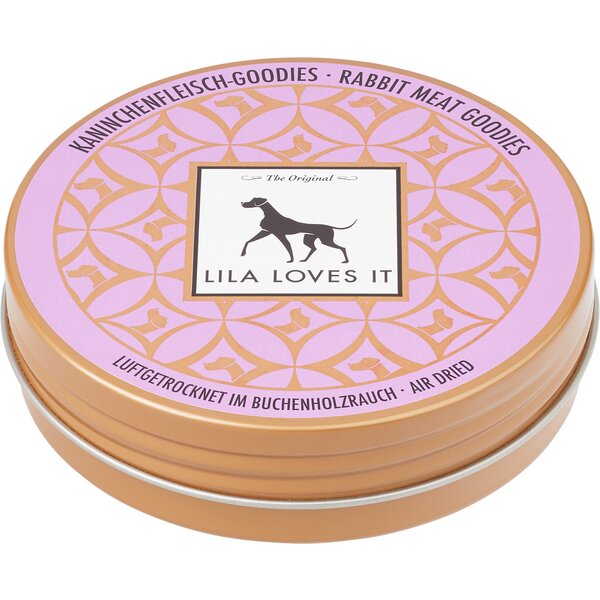 LILA LOVES IT Goodies Dose 50 g | Kaninchen