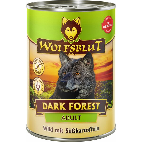WOLFSBLUT Nassfutter Adult Dark Forest 