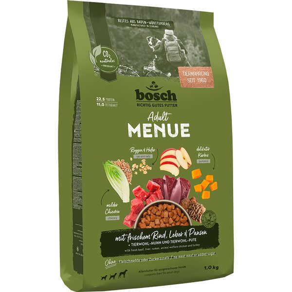 bosch HPC Menue Adult 1,0 kg | Rind