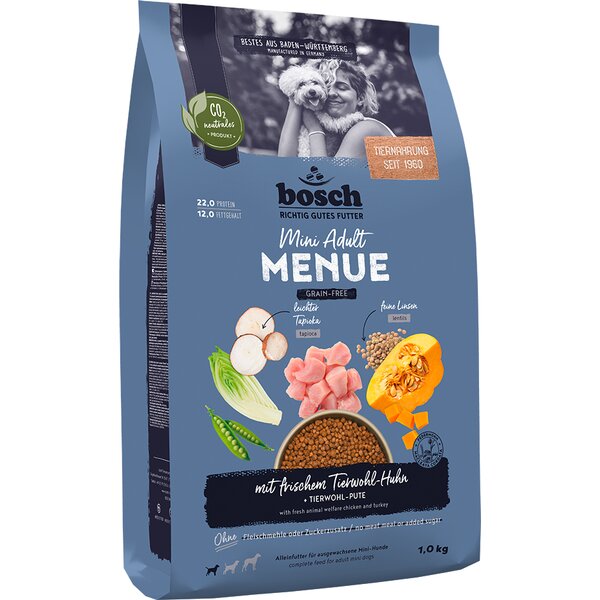 bosch HPC Menue Mini Adult 1,0 kg | Huhn