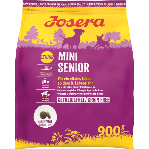 Josera Mini Senior 900 g | Lachs & Kartoffel