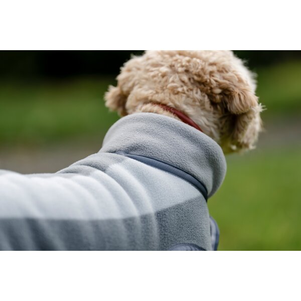 HORSEWARE hondenmantel Newmarket Dog Fleece witney/charcoal | XS (35cm)