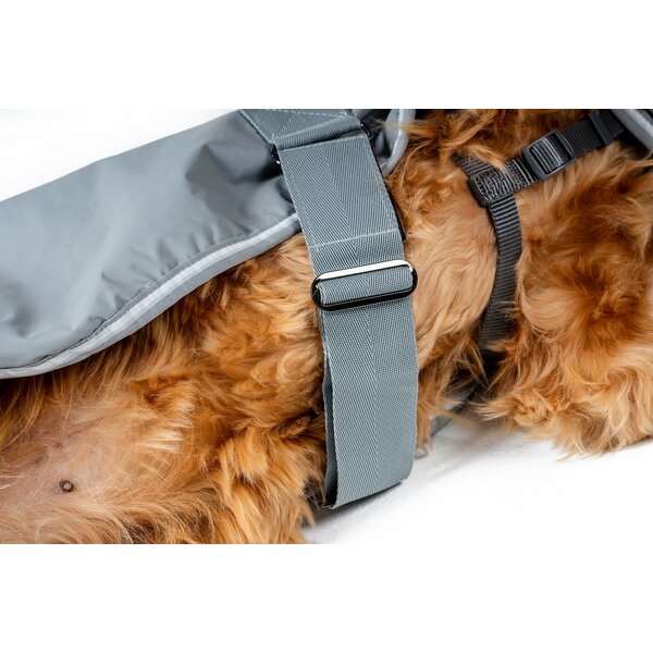 HORSEWARE hondenmantel Newmarket Dog Coat witney/charcoal | XS (35cm)