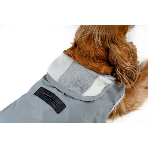 HORSEWARE hondenmantel Newmarket Dog Coat witney/charcoal | XS (35cm)