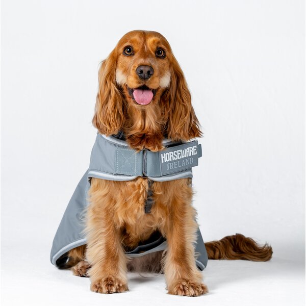 HORSEWARE hondenmantel Newmarket Dog Coat witney/charcoal | XS (35cm)