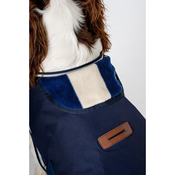 HORSEWARE hondenmantel Newmarket Dog Coat witney/navy | XS (35cm)