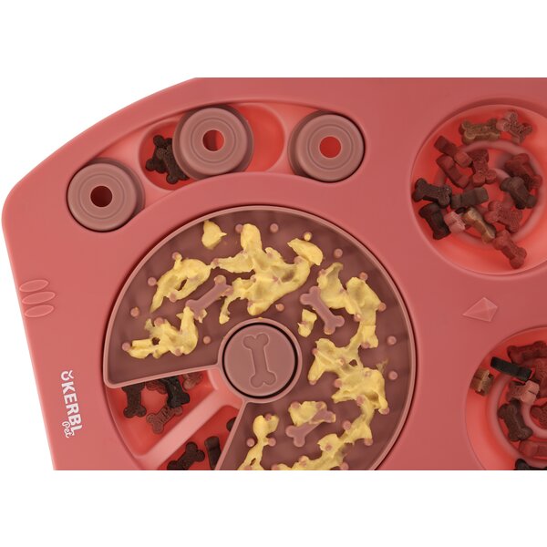 KERBL denk- en leerspel Owl salmon/brown | One size