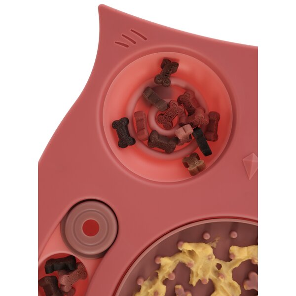 KERBL denk- en leerspel Owl salmon/brown | One size