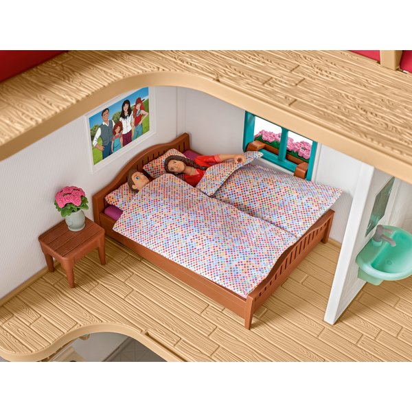 Schleich Großer Pferdehof mit Wohnhaus und Stall - Pferdestall