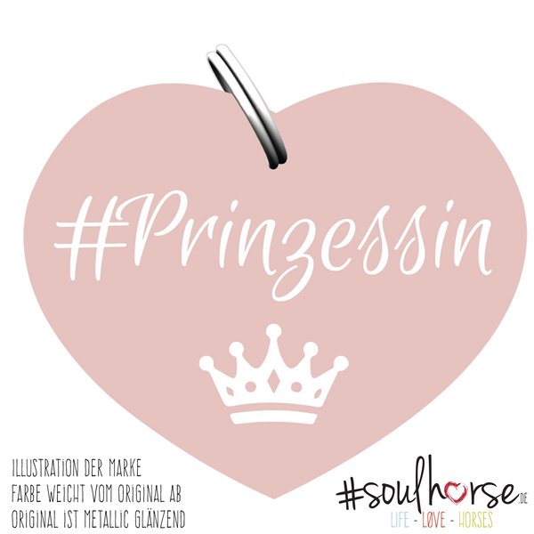 #Soulhorse Anhänger rosé | Prinzessin