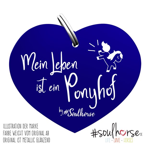 #Soulhorse Anhänger Loesdau blau | Ponyhof