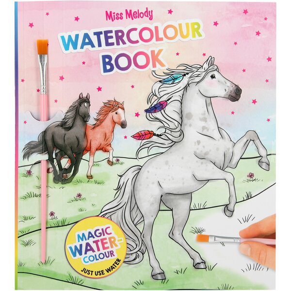 Miss Melody Water Colours Book 
