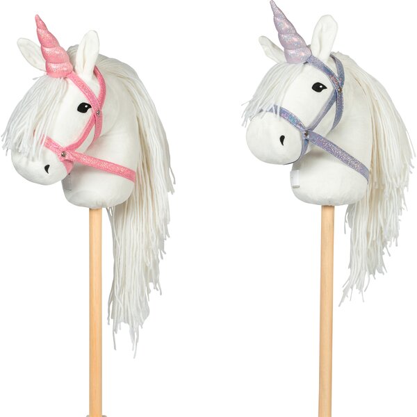 ASTRUP eenhoornhalster voor Hobby Horse pink