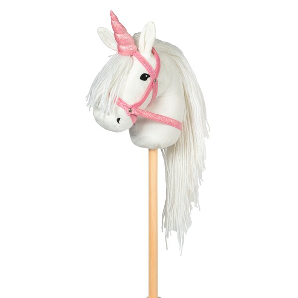 ASTRUP eenhoornhalster voor Hobby Horse pink