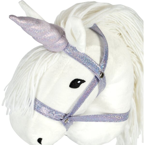 ASTRUP eenhoornhalster voor Hobby Horse purple