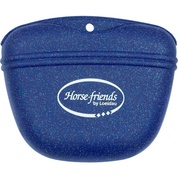 Horse-friends Snackbeutel navy/glitter