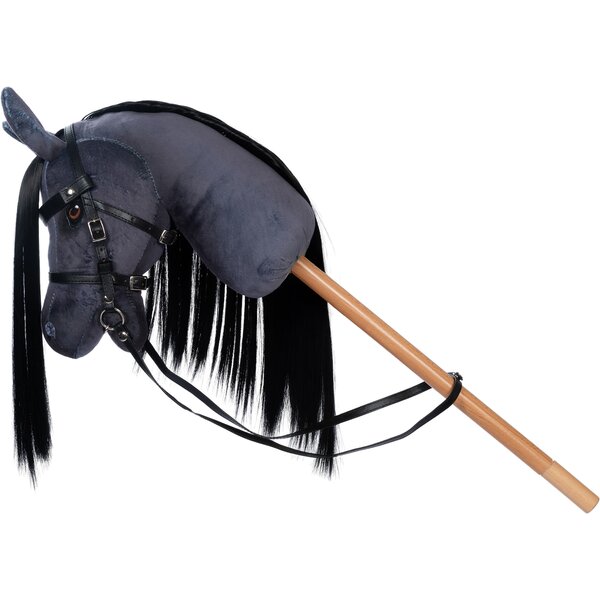 ASTRUP Steckenpferd Hobby Horse grey black