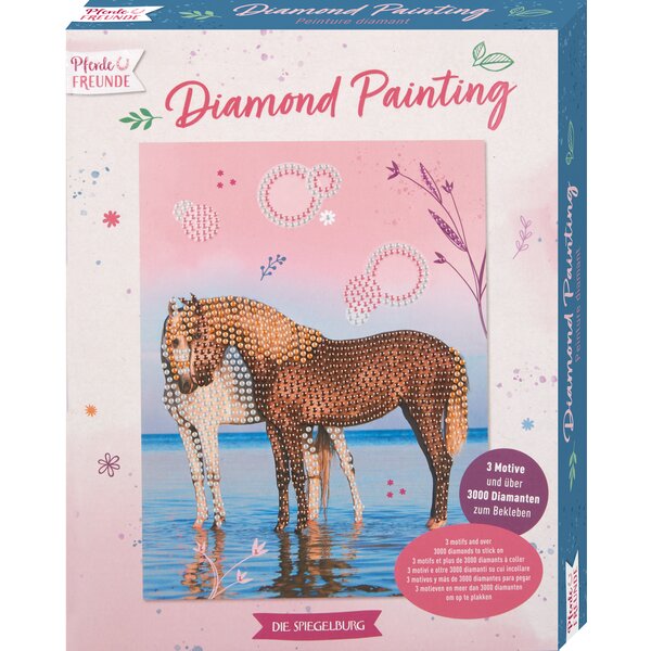 DIE SPIEGELBURG Diamond Painting Pferdefreunde 